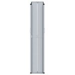 vidaXL Auvent latéral rétractable Marron 220x1000 cm