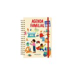 Agenda Familial 2024-2025 18x25 5 Cm - L'organise Tout - Draeger paris