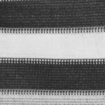 Vidaxl tapis de tente 300x400 cm anthracite et blanc
