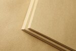 Kraft vergé rame 25 feuilles 50x70cm 120g/m² brun clairefontaine