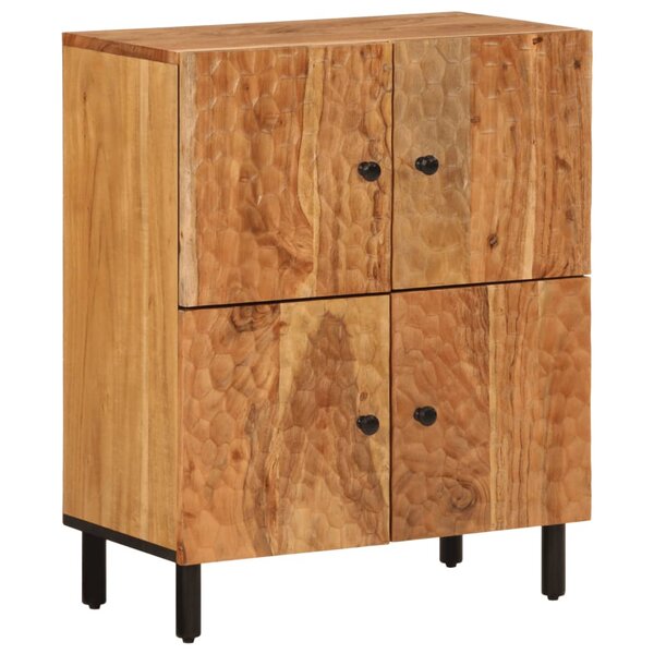 vidaXL Armoire latérale 60x33x75 cm bois massif d'acacia