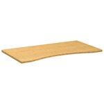 vidaXL Dessus de bureau 110x60x2 5 cm bambou