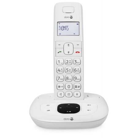 Doro comfort 1015 téléphone sans fil pour sénior blanc