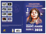 Collector 8 timbres - Festival du chant de marin - Paimpol - 2025 - Lettre Verte