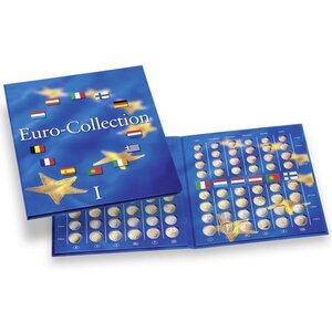 VISTA album numismatique pour pièces de 2 euros (4 feuilles