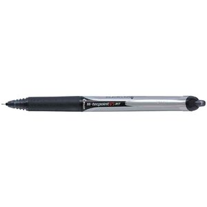 Stylo roller à encre rétractable hi-tecpoint v5 rt pointe fine noir x 12 pilot