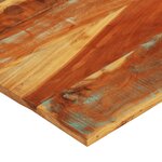vidaXL Dessus de table rectangulaire 70x80 cm 25-27 mm Bois récupéré