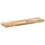 vidaXL Étagères flottantes 2 Pièces 80x20x4 cm acacia massif non traité