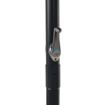 vidaXL Parasol de jardin avec base portable taupe
