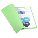 Paquet De 50 Chemises Forever® 170 100  Recyclé - 24x32cm - Vert Vif - X 10 - Exacompta