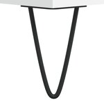 vidaXL Buffet blanc 69 5x32 5x180 cm bois d'ingénierie