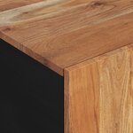 vidaXL Table basse 100x54x40 cm bois d'acacia solide et d'ingénierie