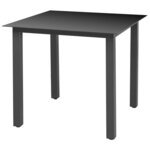 vidaXL Ensemble à manger de jardin coussins 3Pièces Résine tressée Gris
