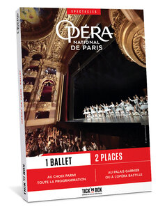 Coffret cadeau - TICKETBOX - Opéra de Paris - Ballet
