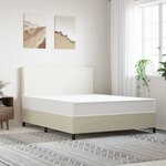 vidaXL Matelas à ressorts ensachés dureté moyenne 160x200 cm
