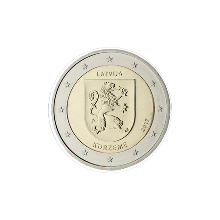 Lettonie 2017 - 2 euro commémorative kurzeme