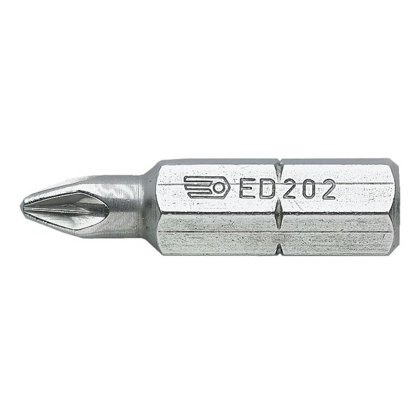 Embout standard série 2 pour vis cruciformes Pozidriv Facom ED203