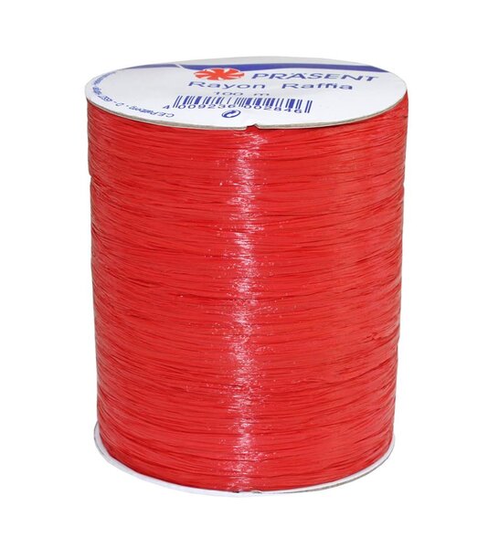 Le raphia kraftel  rayon-raffia 100-m-bobine rouge