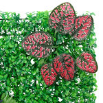  vidaXL Clôture à plantes artificielles 24 Pièces vert 40x60 cm