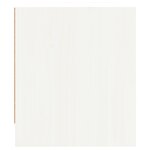 vidaXL Tables de chevet 2 Pièces blanc 40x31x35 5 cm bois de pin massif