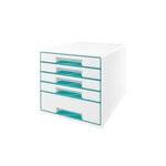 LEITZ Bloc de classement WOW - Menthe métallisé