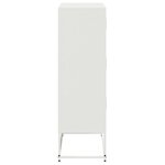 vidaXL Buffet rose 68 5x38 5x123 5 cm acier