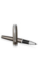 PARKER IM Stylo roller  espresso intense  Recharge noire pointe fine  Coffret cadeau