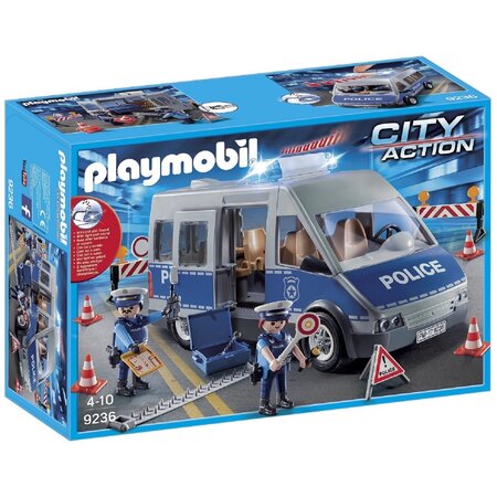 PLAYMOBIL 9236 City Action - Fourgon Policiers - La Poste