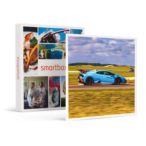 SMARTBOX - Coffret Cadeau Stage de pilotage : 2 tours sur le circuit de Fay de Bretagne en Lamborghini Huracán STO -  Sport & Aventure
