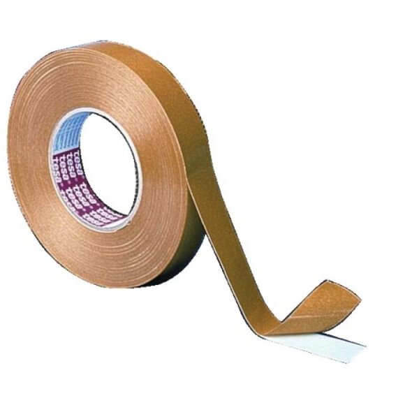 Adhésif double-face pvc 4970, blanc, largeur 25 mm, rouleau de 50 m