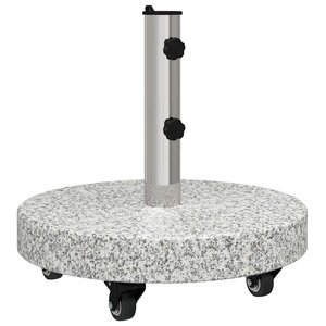 vidaXL Pied de parasol Gris 45 x 45 x 45 cm Granite