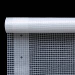 vidaXL Bâche Leno 260 g/m² 2 x 4 m Blanc