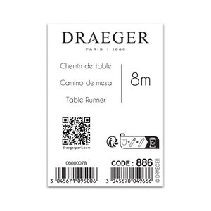 Chemin De Table Doré - Décoration Réveillon - 28 5x5x5 Cm - Draeger paris