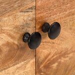 vidaXL Buffet 116x35x75 cm Bois de manguier massif
