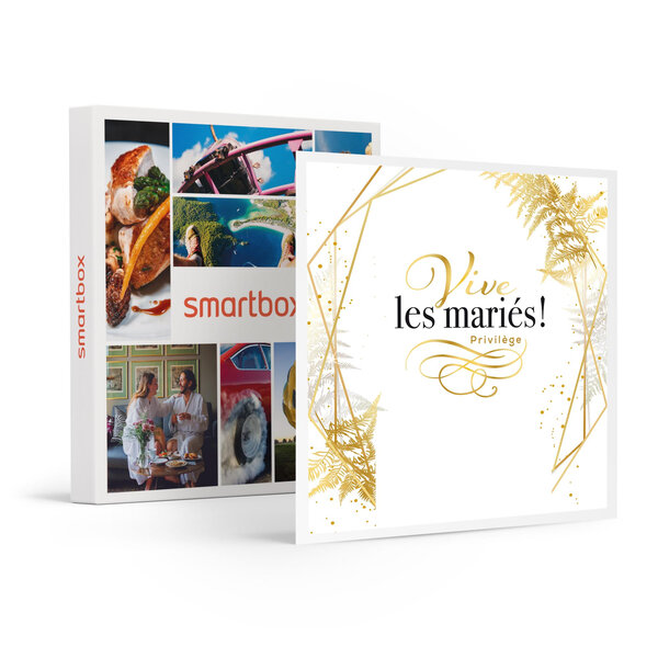 SMARTBOX - Coffret Cadeau Vive les mariés ! Privilège -  Multi-thèmes