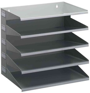 Module de classement Business 5 compartiments gris DURABLE