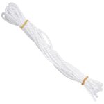 vidaXL Voile d'ombrage 160 g/m² Crème 3x3x3 m PEHD