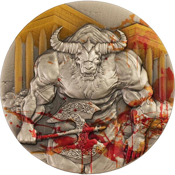Pièce de monnaie en Argent 3000 Francs g 93.3 (3 oz) Millésime 2025 MINOTAUR