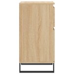 vidaXL Buffets 2 Pièces chêne sonoma 40x35x70 cm bois d'ingénierie