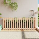 vidaXL Lit surélevé de jardin design de clôture 200x50x70cm pin massif