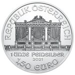 Pièce de monnaie 1,50 euro Autriche 2021 1 once argent – Philharmonique (édition de Pâques)