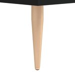 vidaXL Buffet haut Noir 69 5x34x180 cm Bois d'ingénierie