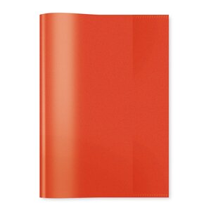 protège-cahiers format A5 en PP Rouge transparent HERMA