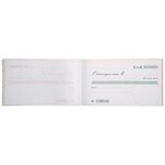 Manifold Reçus 10 5x18cm 50 Feuillets Double Autocopiant Texte En Néerlandais - Blanc - X 20 - Exacompta