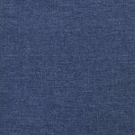 vidaXL Chaise de relaxation Bleu Tissu