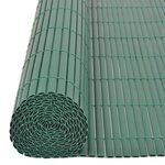 Vidaxl clôture de jardin double face pvc 150 x 300 cm vert
