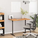vidaXL Dessus de bureau 80x60x2 5cm rectangulaire bois massif d'acacia