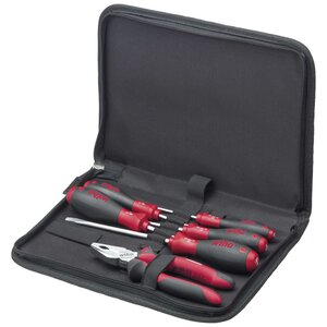 Wiha Ensemble d'outils 7 Pièces Tournevis mécanique et pince universelle