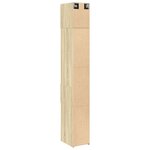 vidaXL Armoire de rangement mince chêne sonoma 30x42 5x225 cm
