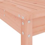 vidaXL Ensemble à manger de jardin 13 Pièces bois massif de Douglas